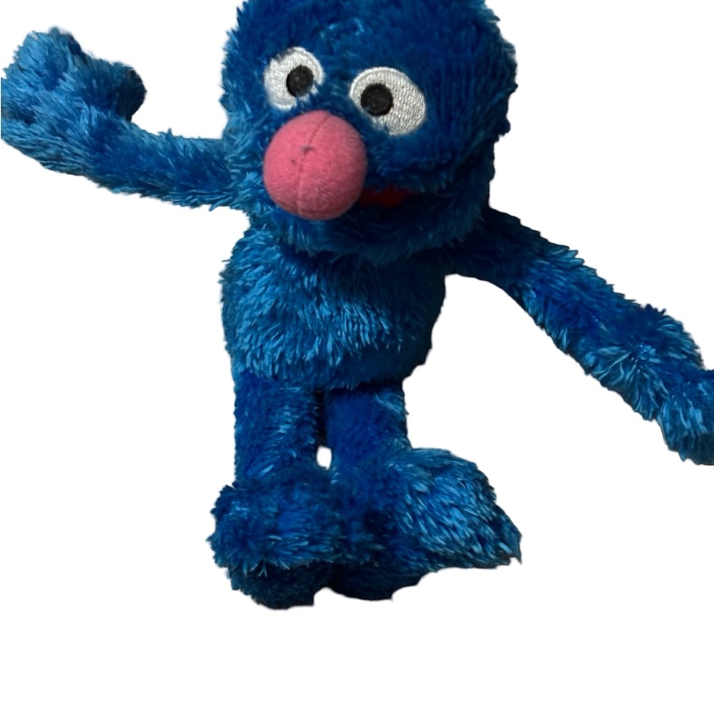 Hasbro Sesame Street Grover plush stuffed animal.